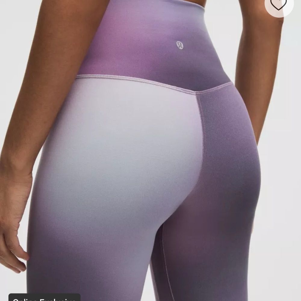 Lululemon align high-rise pants 23 inches Aurora, purple haze multicolor - Picture 5 of 9